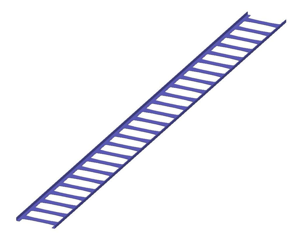 Снегозадерживающая решетка цельнометаллическая 200*2500мм стандартные цвета ТД ФЭЗ толщина стали 2мм купить в Санкт-Петербурге