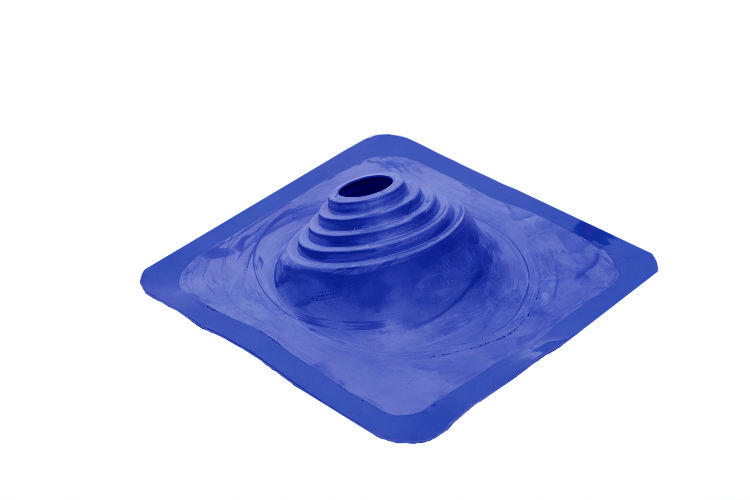 Проходка кровельная №1 угловая D75-200мм фланец 420х420мм силикон BORGE купить в Санкт-Петербурге