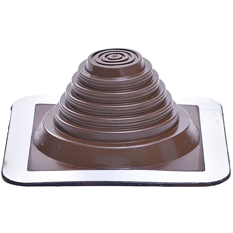 Проходка кровельная №3 прямая D6-102мм фланец 210х210мм ЭПДМ BORGE купить в Санкт-Петербурге