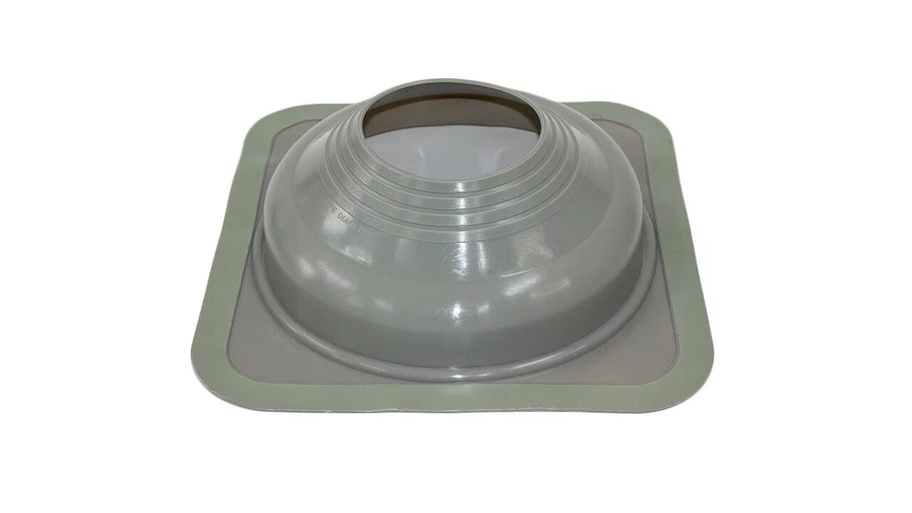 Проходка кровельная №7 прямая D160-220мм фланец 365х365мм силикон BORGE купить в Санкт-Петербурге