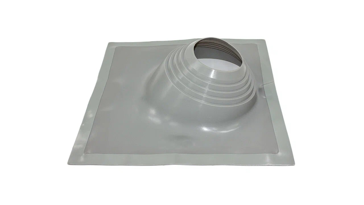 Проходка кровельная №2 угловая D200-320мм фланец 525х525мм силикон BORGE купить в Санкт-Петербурге