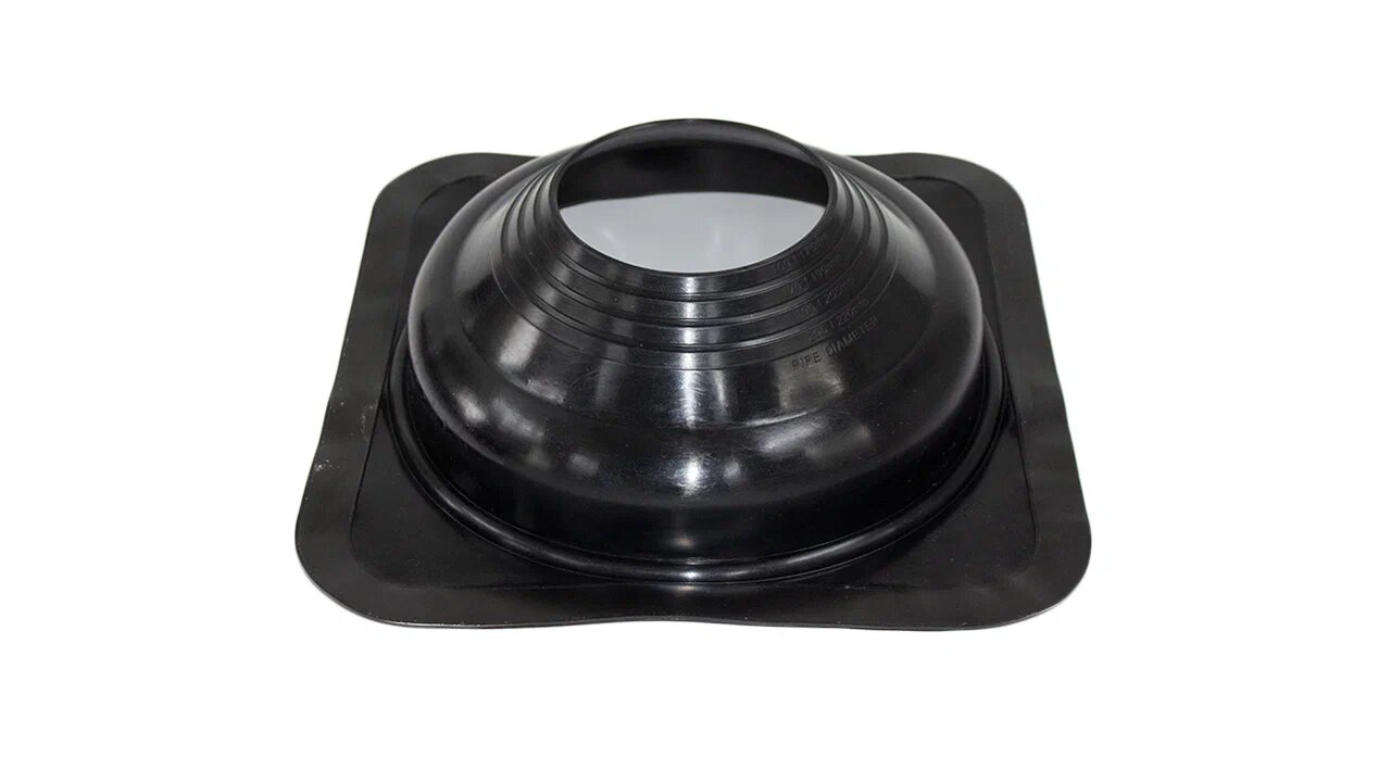 Проходка кровельная №7 прямая D160-220мм фланец 365х365мм силикон BORGE купить в Санкт-Петербурге