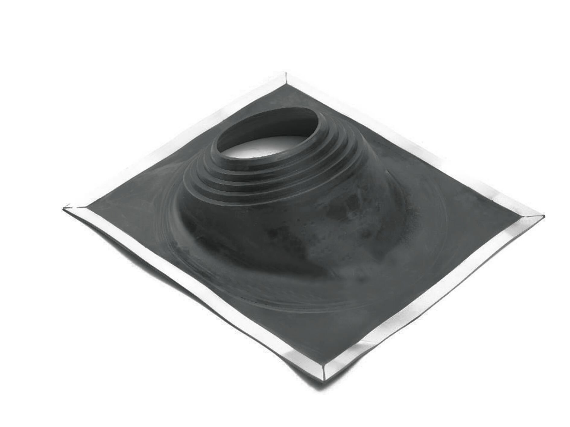 Проходка кровельная №3 угловая D230х360мм фланец 665х605мм ЭПДМ BORGE купить в Санкт-Петербурге