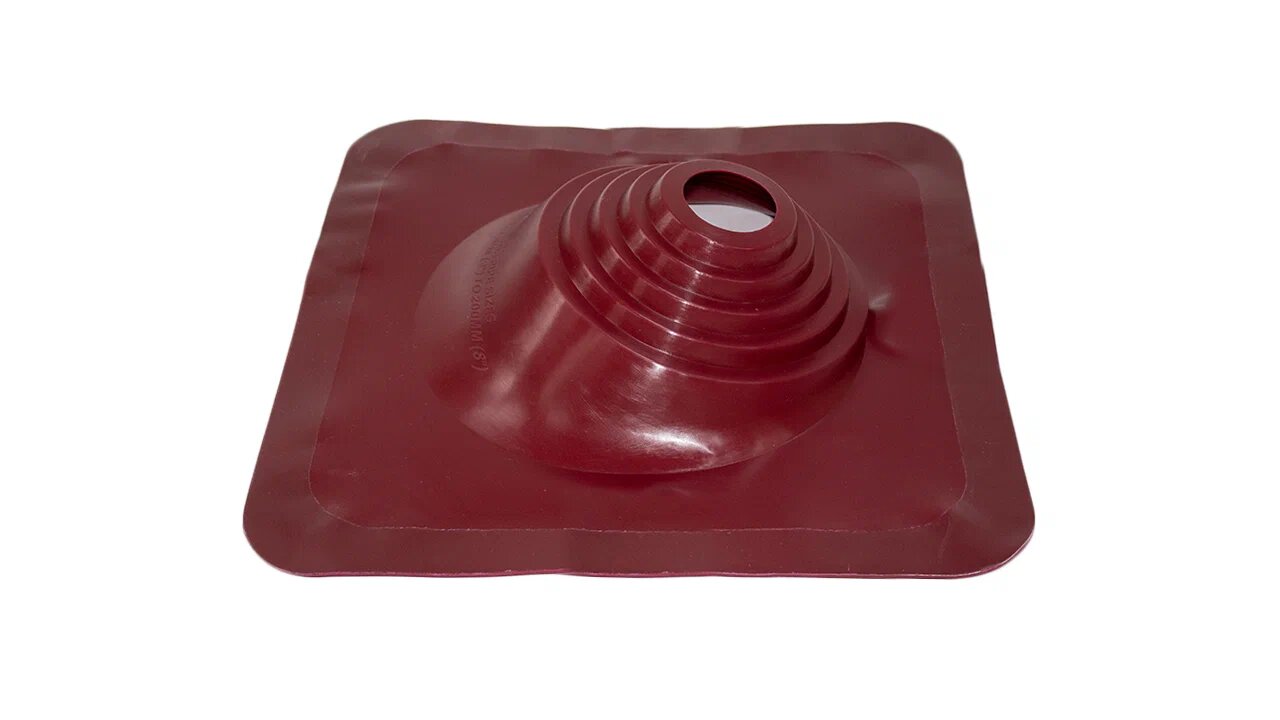 Проходка кровельная №1 угловая D75-200мм фланец 420х420мм силикон BORGE купить в Санкт-Петербурге