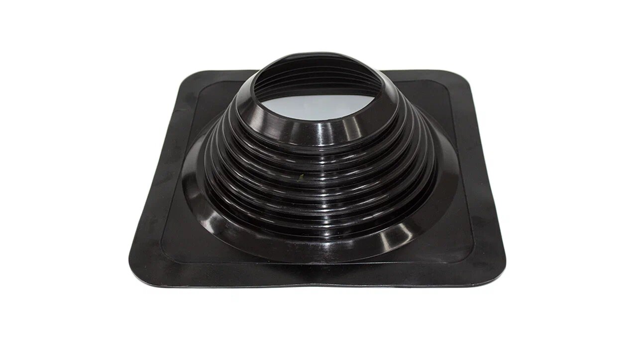 Проходка кровельная №8 прямая D178-330мм фланец 420х420мм ЭПДМ BORGE купить в Санкт-Петербурге