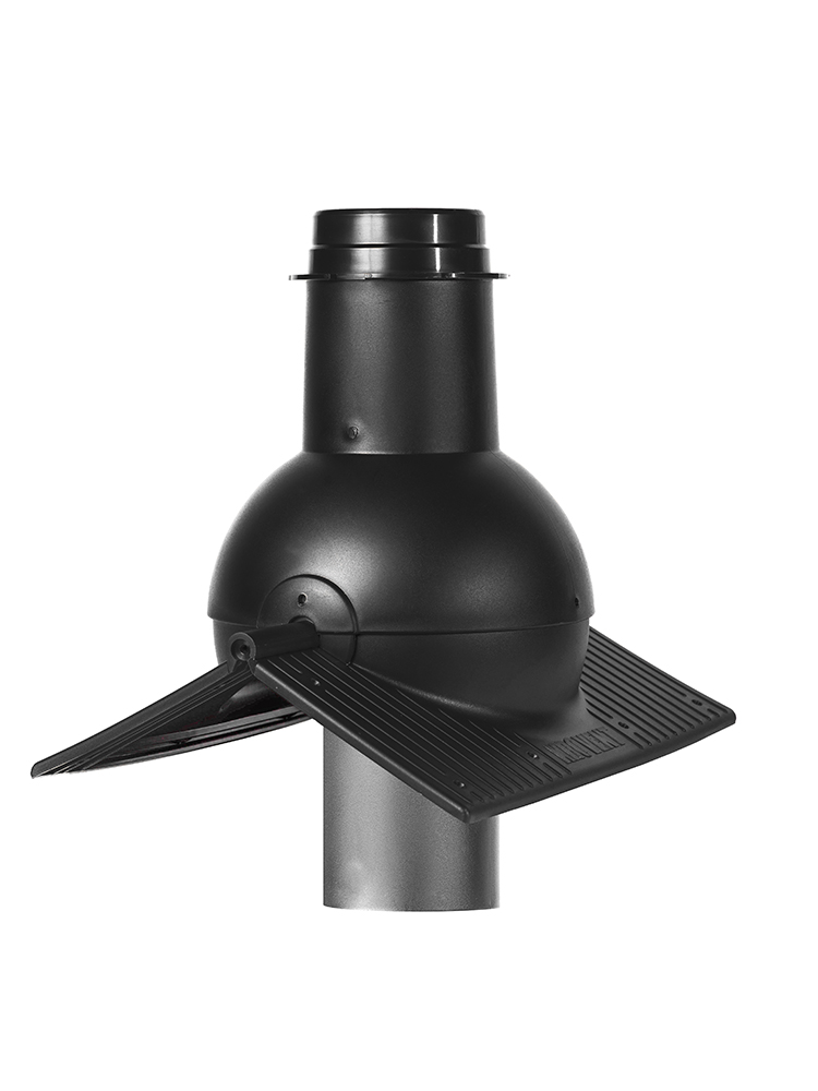 Krovent Pipe-Cone коньковый выход канализации  для любого вида кровли купить в Санкт-Петербурге
