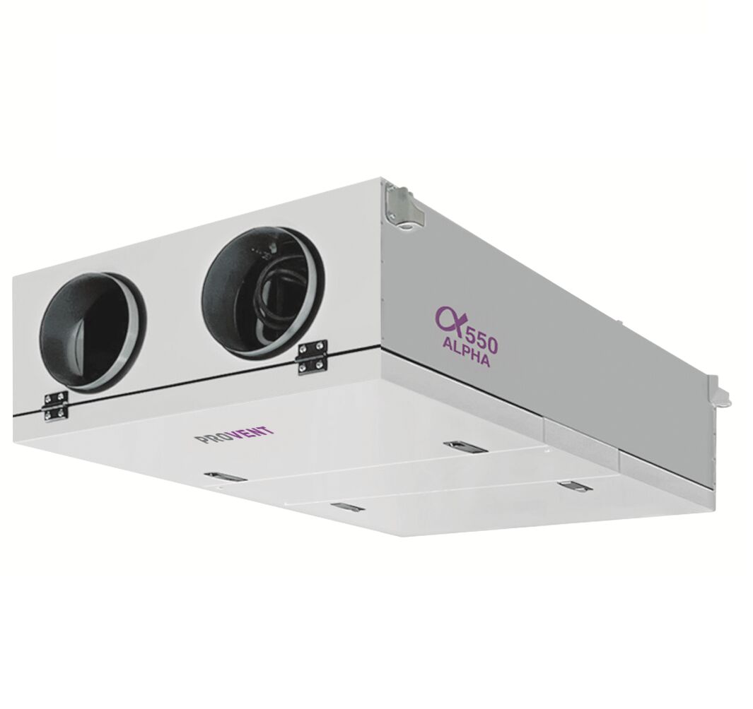 Alpha 550 Compact ПВУ горизонтальная с роторным рекуператором Provent купить в Санкт-Петербурге