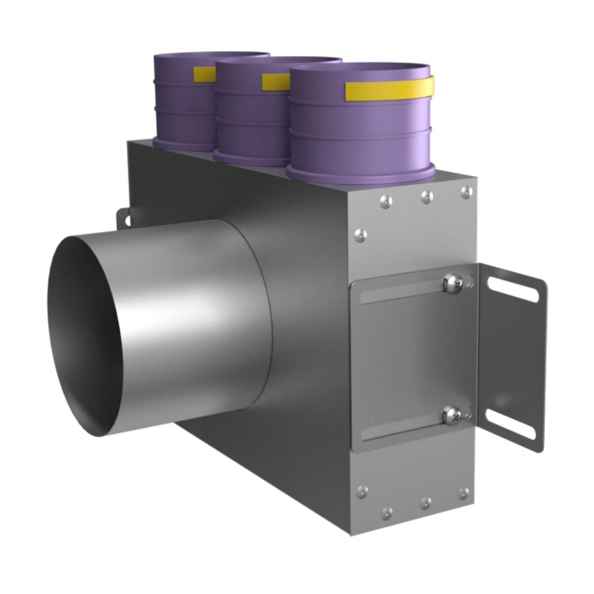 Пленум потолочный/настенный круглый на 3 выхода VPS 125/75x3 Provent
(Комплектуется без фланцев. Фланцы/заглушки необходимо докупать дополнительно) купить в Санкт-Петербурге