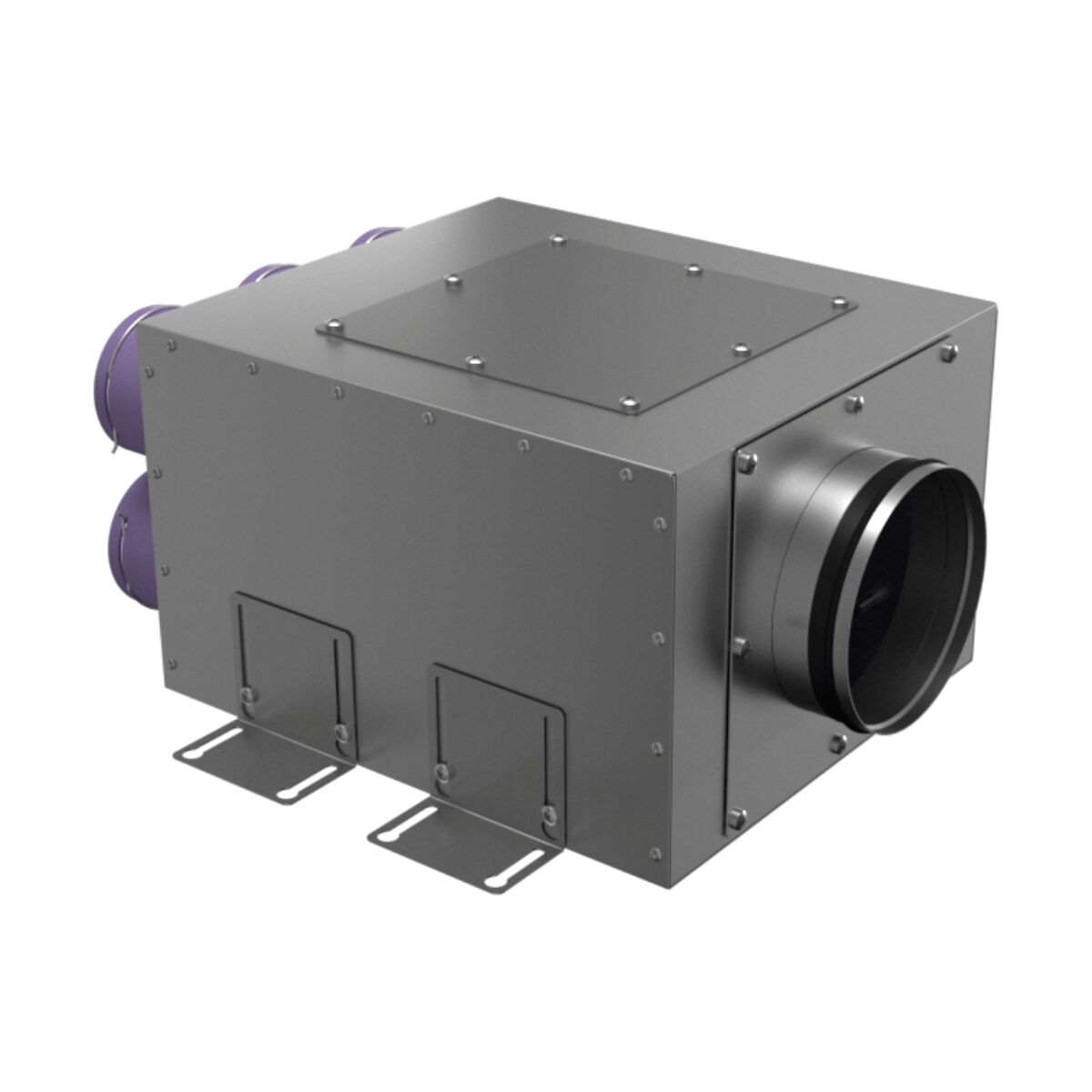 Коллектор металлический на 6 выходов KV 160/90x6 Provent
 (Комплектуется без фланцев. Фланцы/заглушки необходимо докупать дополнительно) купить в Санкт-Петербурге