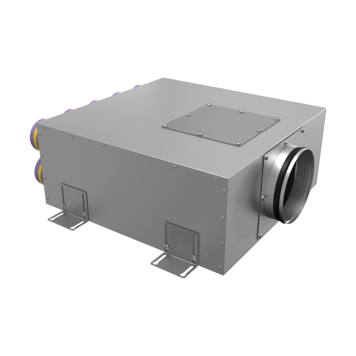 Коллектор металлический на 10 выходов KV 200/90x10 Provent (Комплектуется без фланцев. Фланцы/заглушки необходимо докупать дополнительно) купить в Санкт-Петербурге