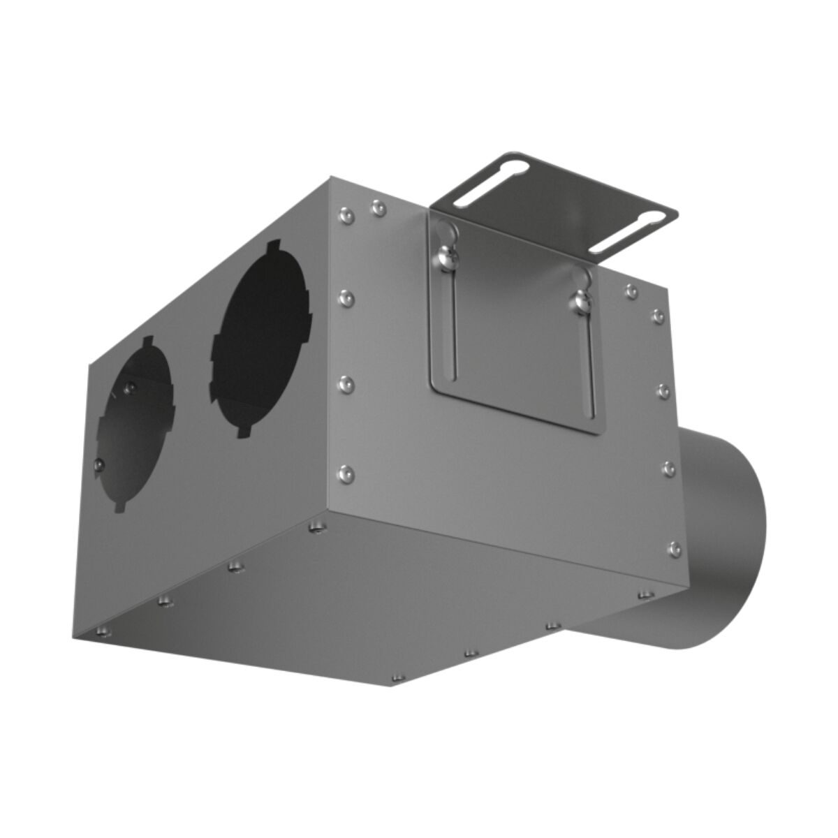 Пленум прямой круглый на 2 выхода VPD 125/90x2 Provent (Комплектуется без фланцев. Фланцы/заглушки необходимо докупать дополнительно) купить в Санкт-Петербурге