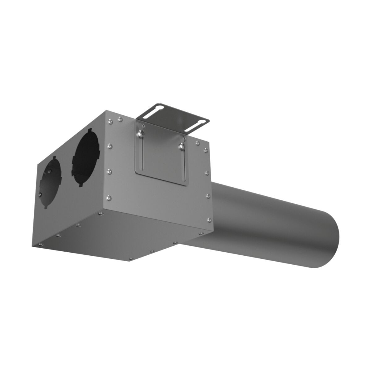 Пленум прямой круглый на 2 выхода (L=400мм) VPDL 125/90x2 Provent (Комплектуется без фланцев. Фланцы/заглушки необходимо докупать дополнительно) купить в Санкт-Петербурге