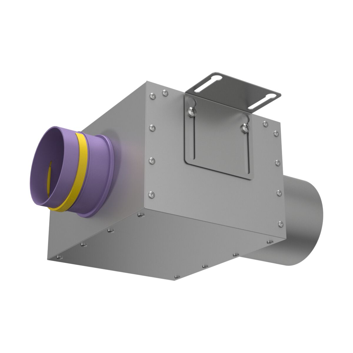 Пленум прямой круглый на 1 выход VPD 125/90x1 Provent (Комплектуется без фланцев. Фланцы/заглушки необходимо докупать дополнительно) купить в Санкт-Петербурге