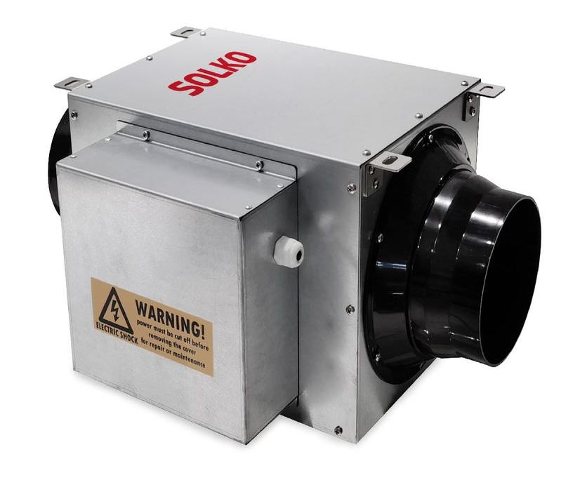 Электрич догреватель приточного воздуха для вертик. установок VH 35 150-350 м3/ч Solko купить в Санкт-Петербурге