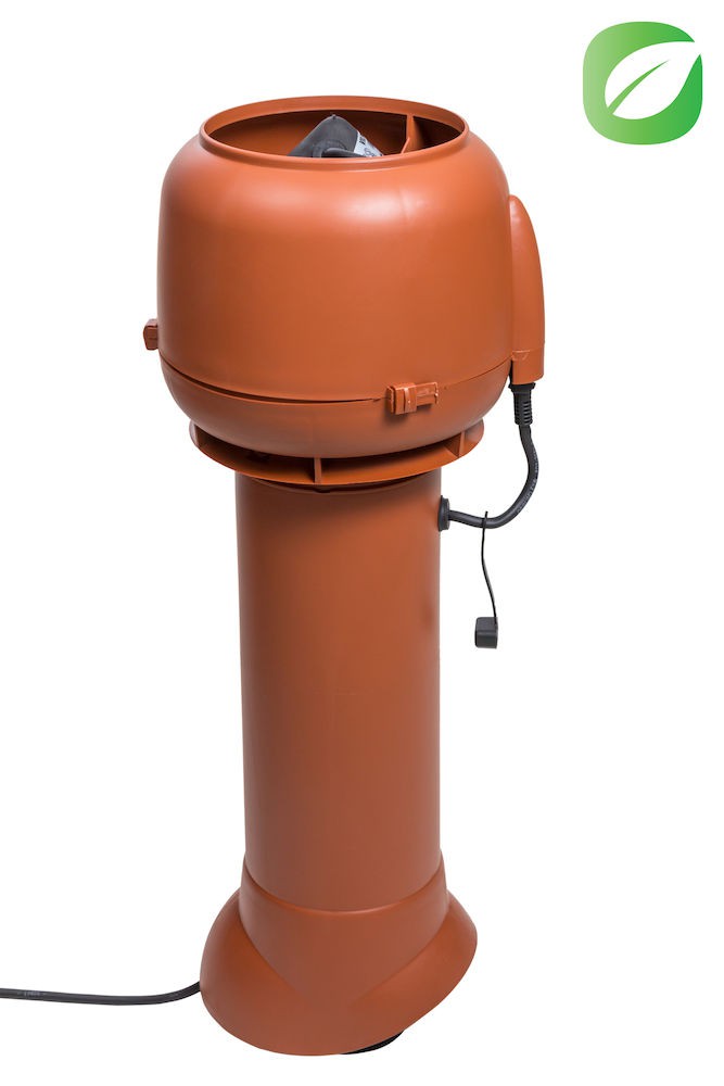 Р-ВЕНТИЛЯТОР ECo110P/110/700 на постоянном токе для вентиляции биотуалетов и удаления почвенного газа радона Vilpe купить в Санкт-Петербурге