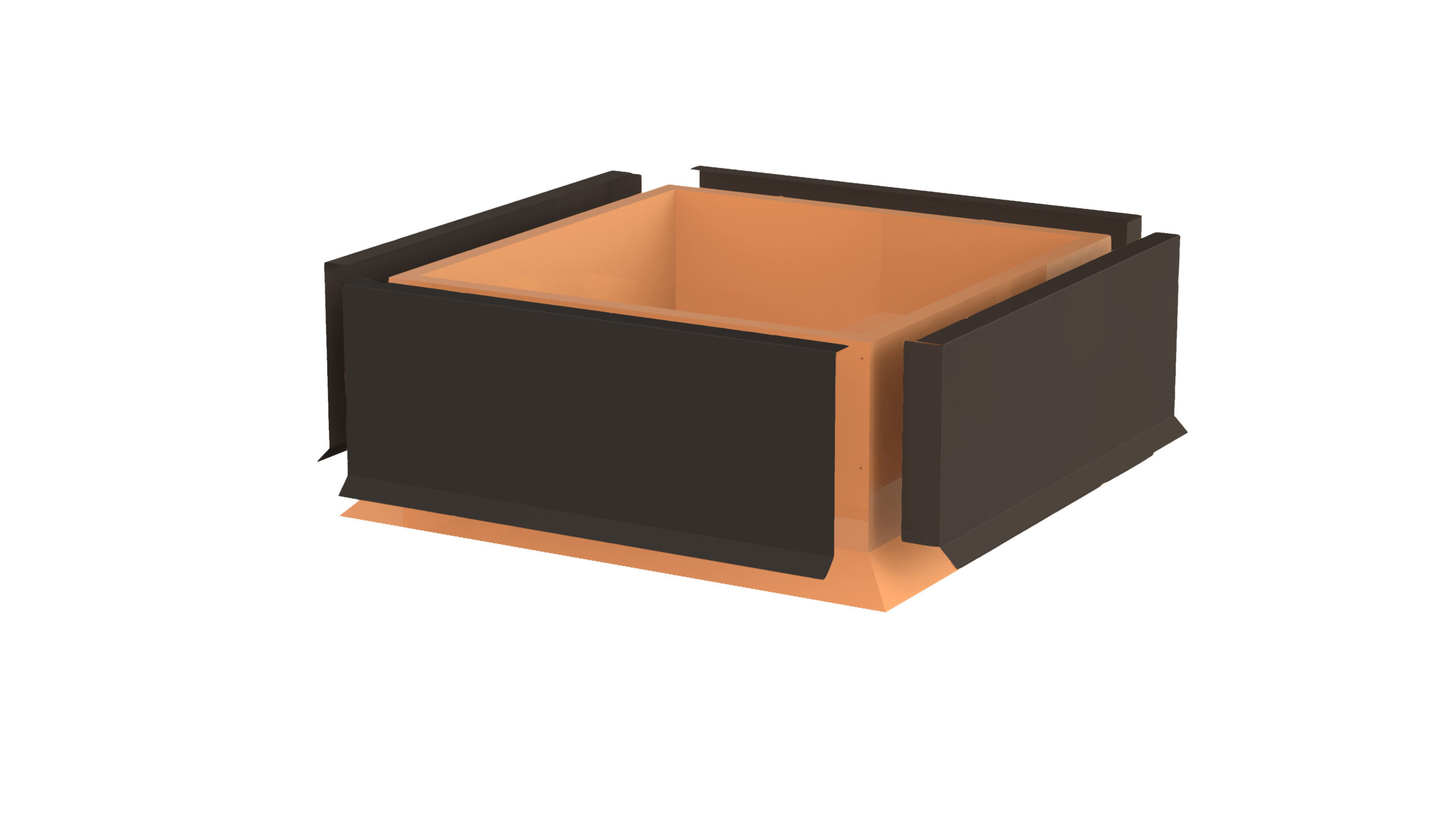 Комплект обшивки люков MULTIROF FLASHING SET BLACK 300 Vilpe купить в Санкт-Петербурге