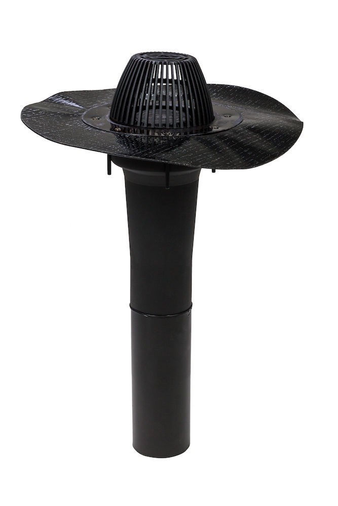 Водосточная воронка с фланцем из битума AM-110/630 Vilpe Vilpe купить в Санкт-Петербурге