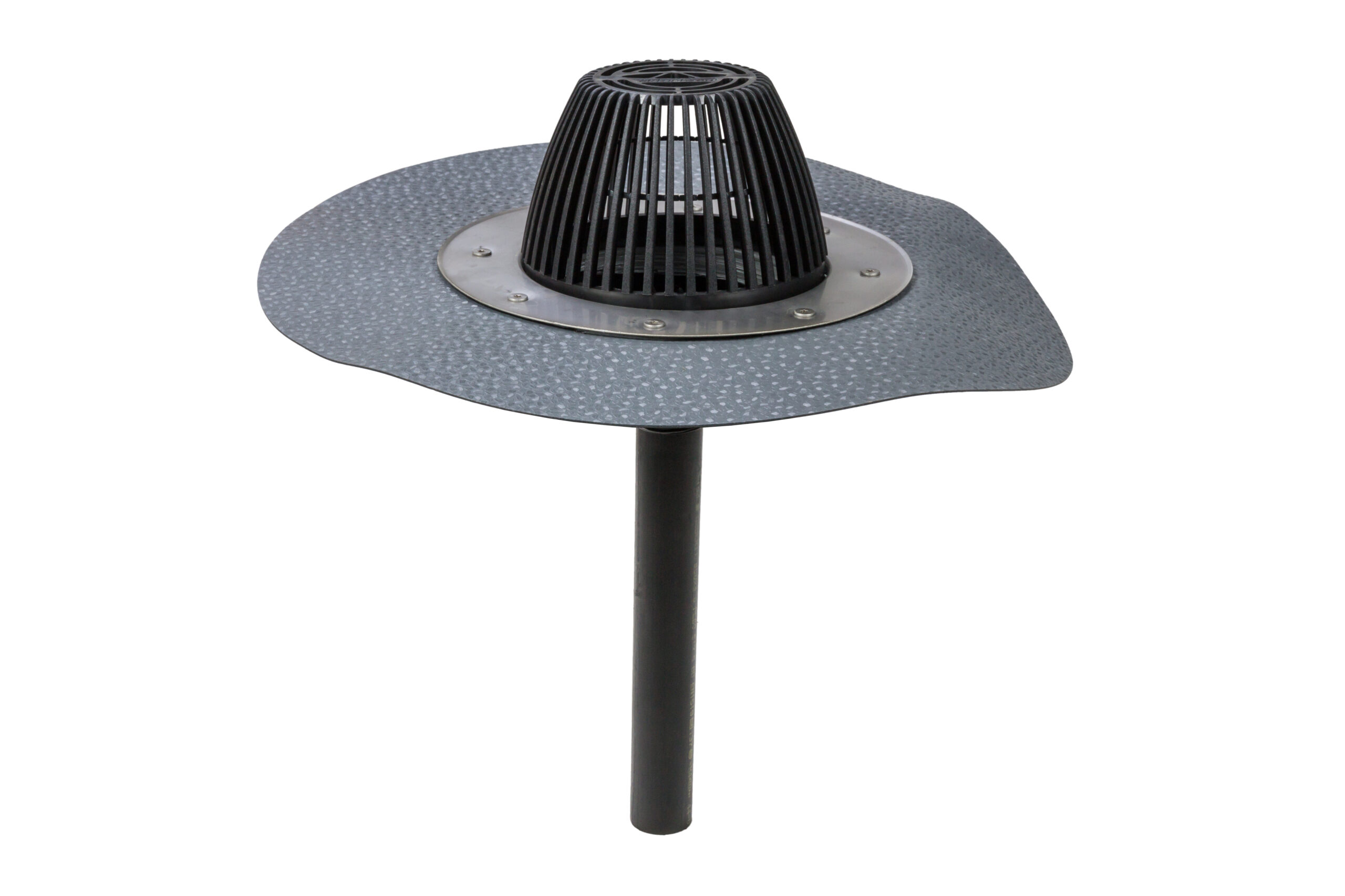 Водосточная воронка с фланцем из протана AM-160 Vilpe купить в Санкт-Петербурге