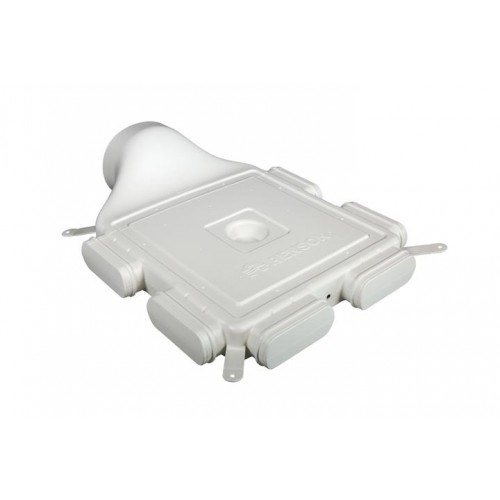 Распределительная коробка прямая на 6 каналов 140х60мм D160мм EasyFlex купить в Санкт-Петербурге