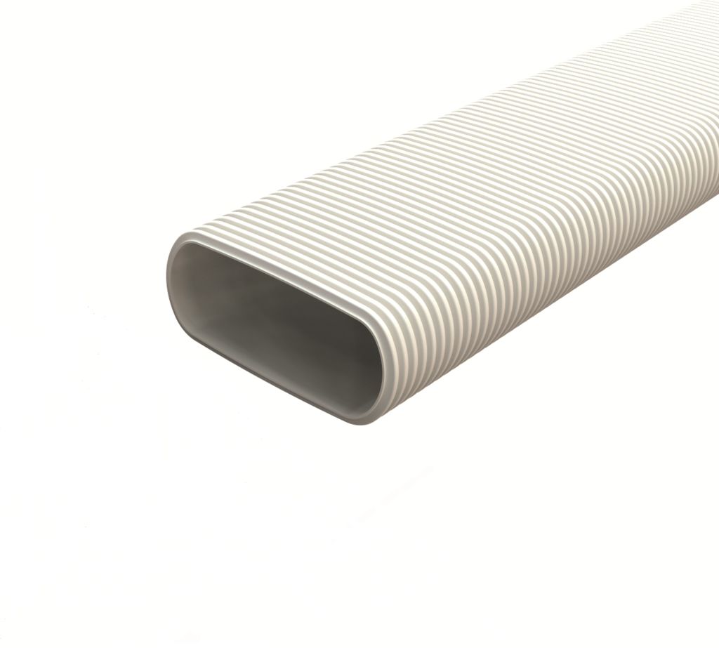 EasyFlex 140мм*64мм (длина 15м)  Гибкий воздуховод овального сечения (производство Бельгия) купить в Санкт-Петербурге