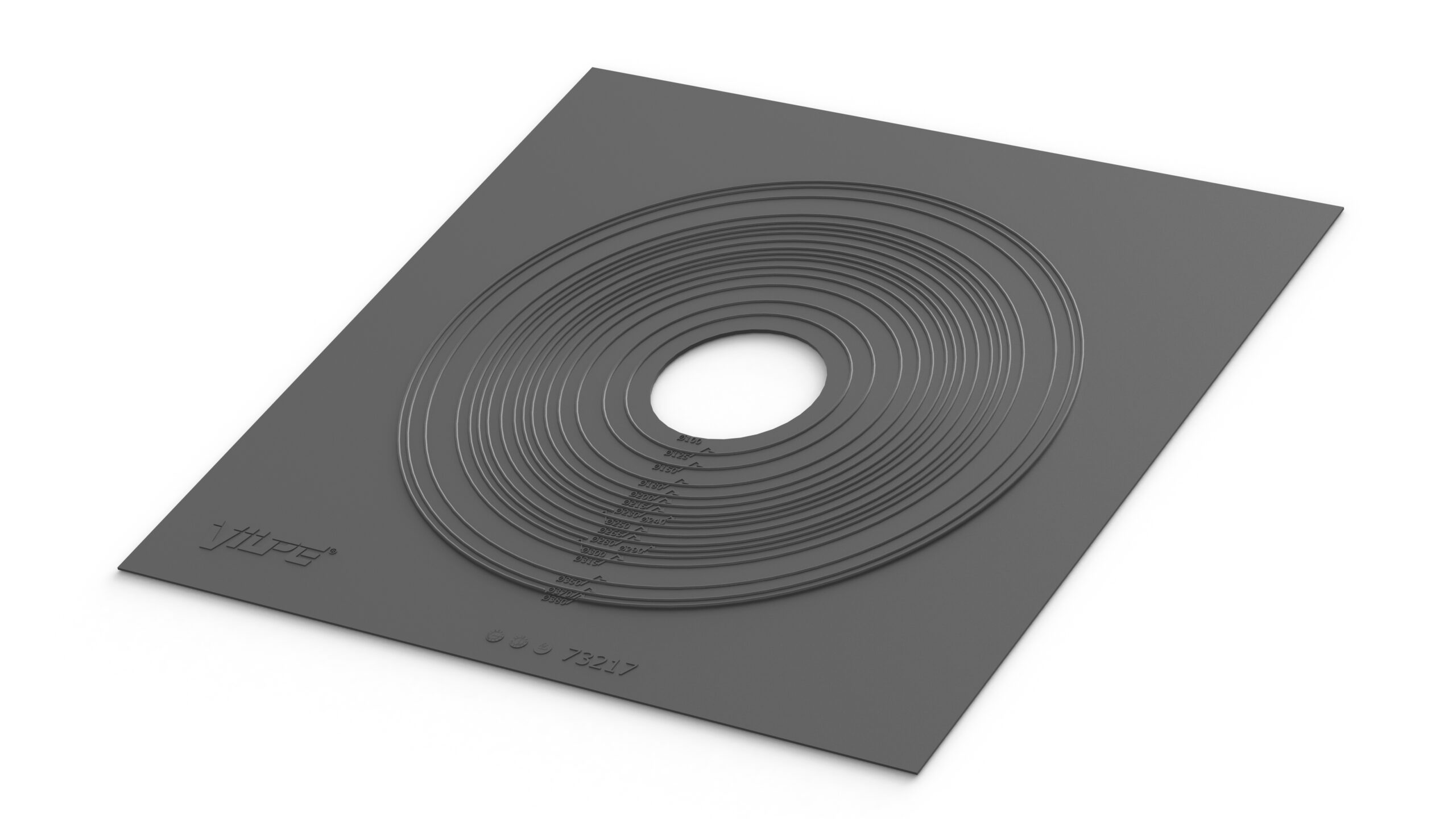 VAPOUR STOP 100-380 уплотнитель парозатвора черный Vilpe купить в Санкт-Петербурге