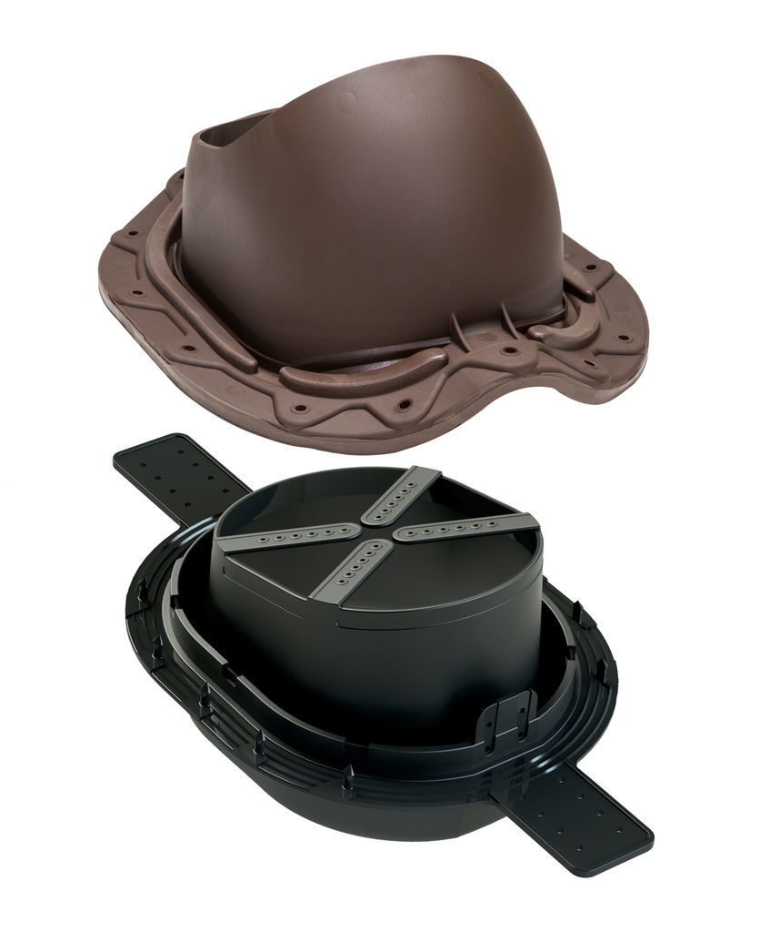 Проходной элемент для металлочерепицы Muotokate 2K Vilpe купить в Санкт-Петербурге