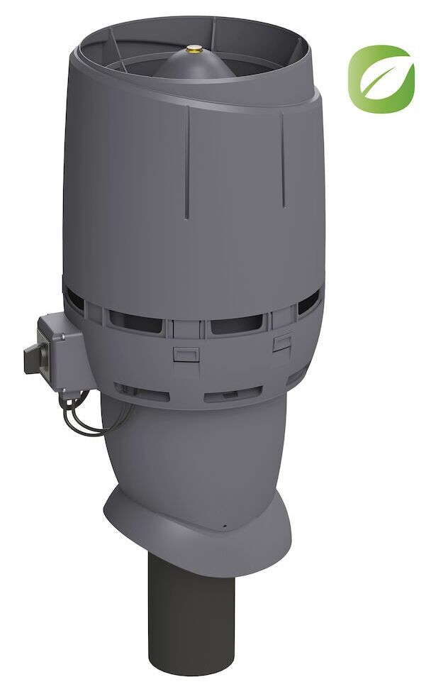 FLOW ECo110P/500 ВЕНТИЛЯТОР КРЫШНЫЙ на постоянном токе с колпаком FLOW Vilpe купить в Санкт-Петербурге