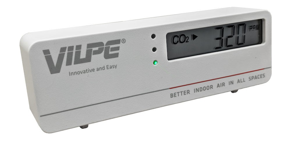 DESKTOP CO2 монитор настольный для определения содержания углекислого газа в воздухе Vilpe купить в Санкт-Петербурге