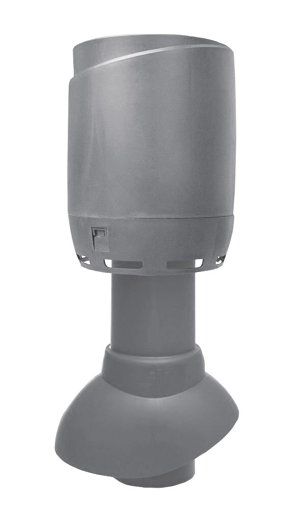 Вентиляционный выход неизолированный FLOW 110P/300 с колпаком Vilpe купить в Санкт-Петербурге