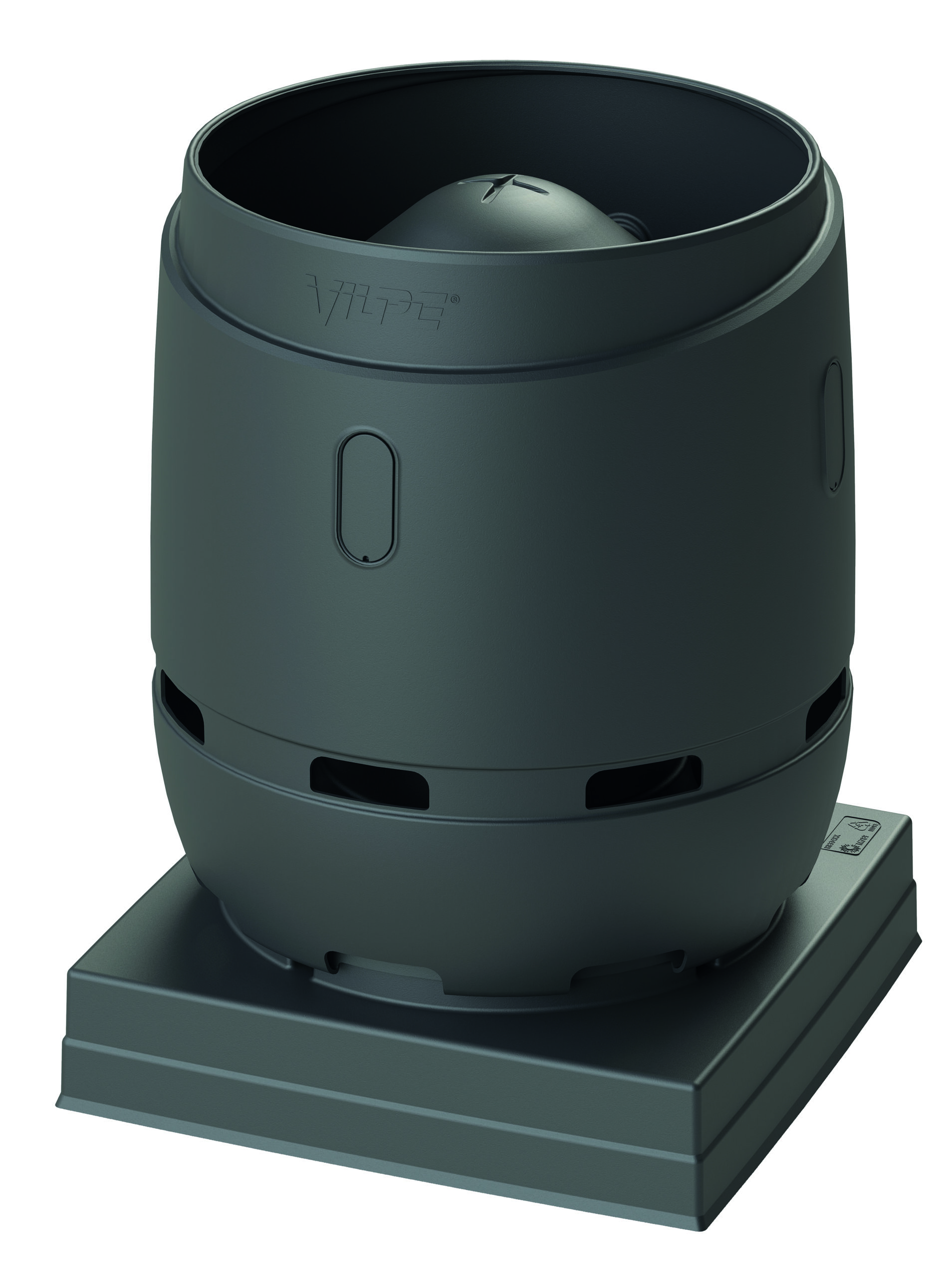 Вентиляционный выход FLOW S315 без основания черный Vilpe купить в Санкт-Петербурге