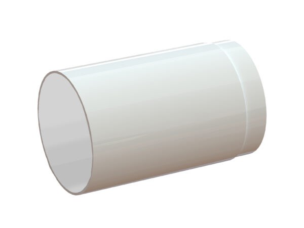 Дополнительный патрубок WIVE белый (длина общая -160мм, рабочая 140мм) Vilpe купить в Санкт-Петербурге