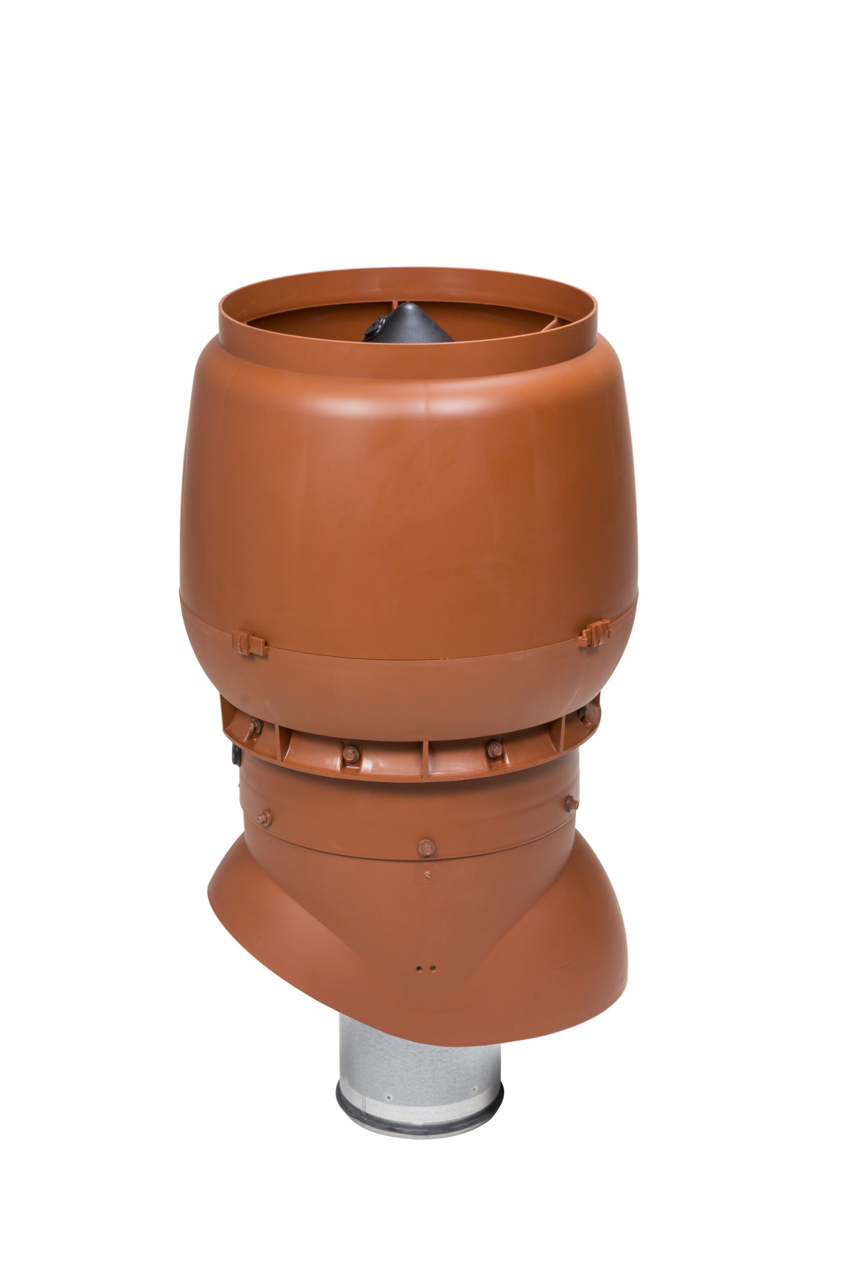 Выход помещений черный XL-160/300/500 (труба с колпаком, шурупы) Vilpe купить в Санкт-Петербурге