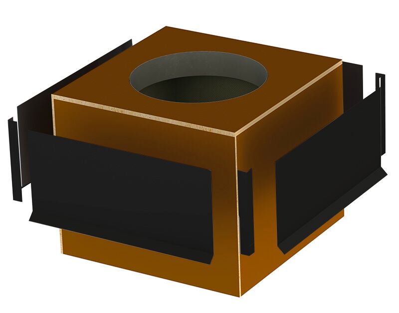 Листы для обшивки 315/400 черный купить в Санкт-Петербурге