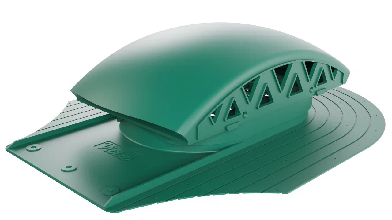 Вентилятор подкровельного пространства для мягкой кровли при монтаже купить в Санкт-Петербурге