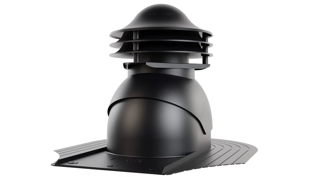 Универсальный выход вентиляции для мягкой кровли при монтаже купить в Санкт-Петербурге