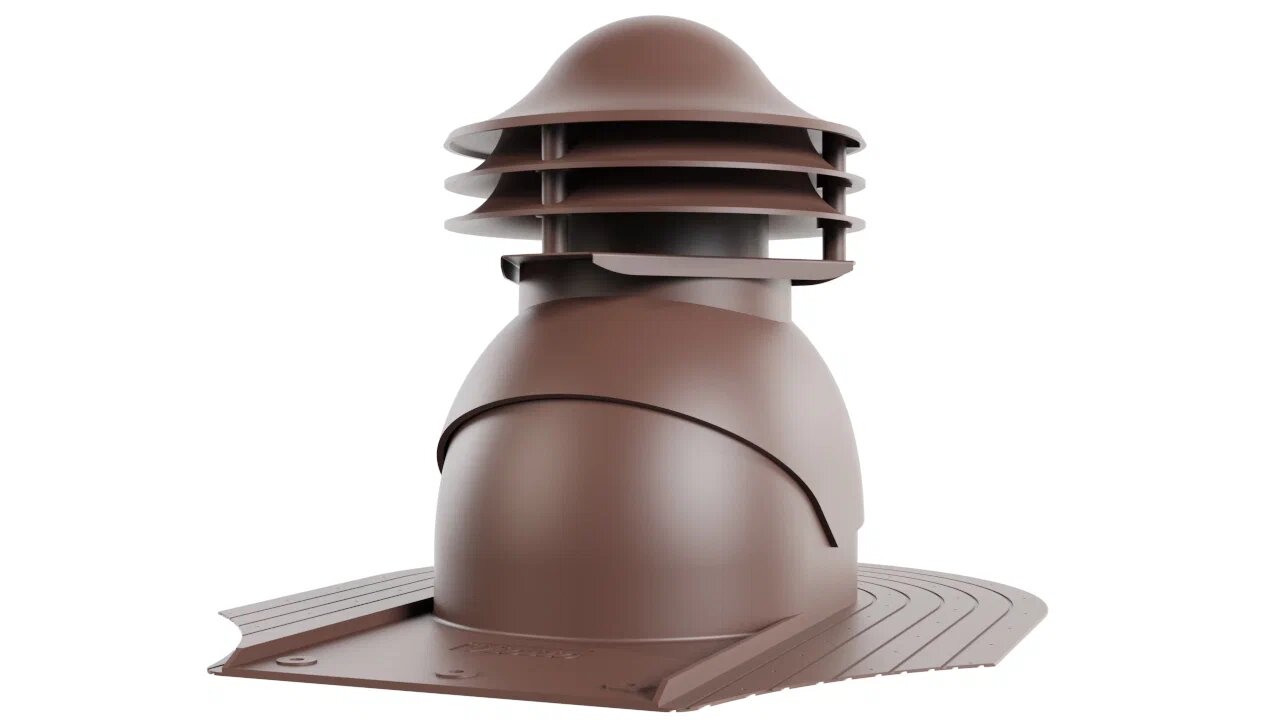 Универсальный выход вентиляции для мягкой кровли при монтаже купить в Санкт-Петербурге