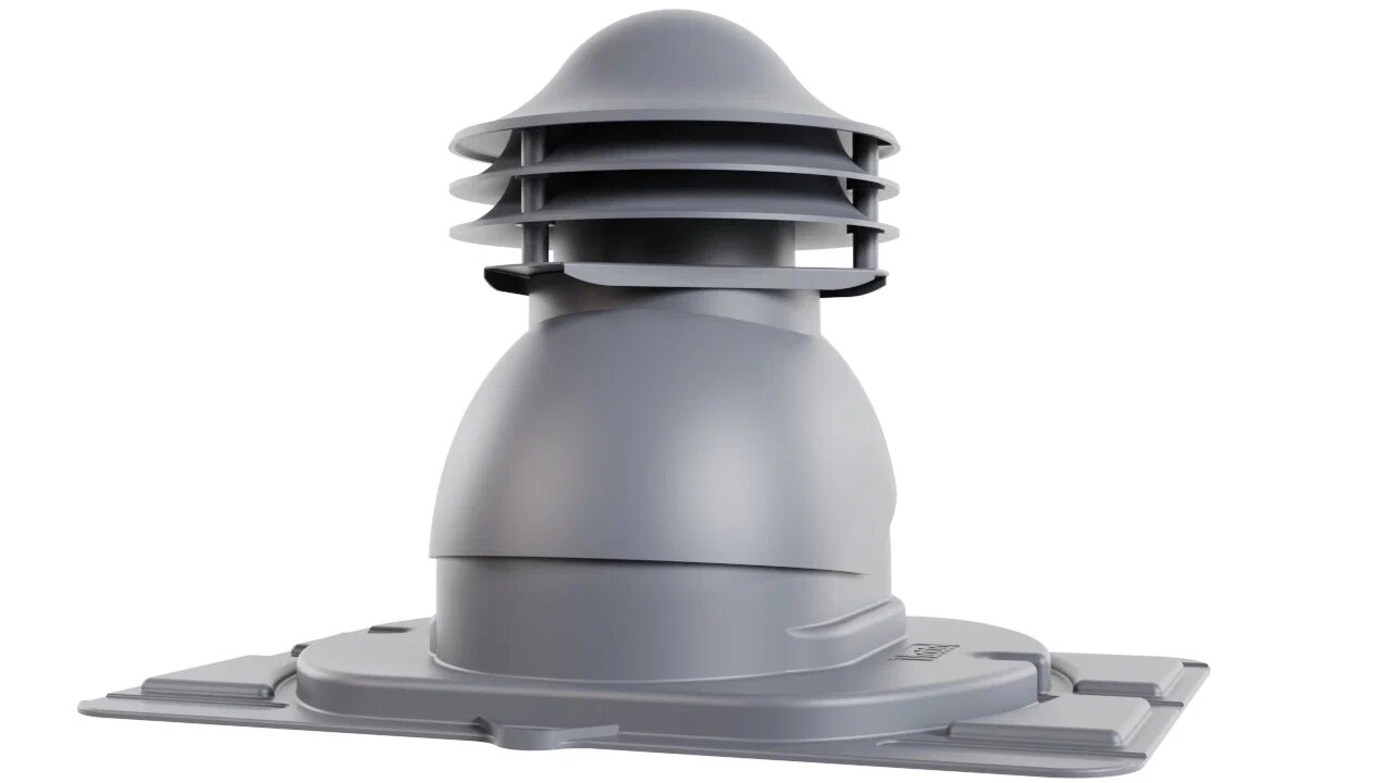 Универсальный выход вентиляции с универсальным проходным элементом купить в Санкт-Петербурге