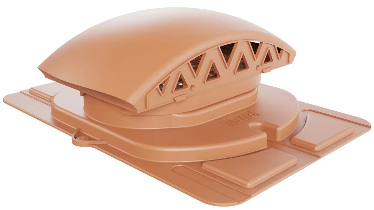 Вентилятор подкровельного пространства с универсальным проходным элементом купить в Санкт-Петербурге