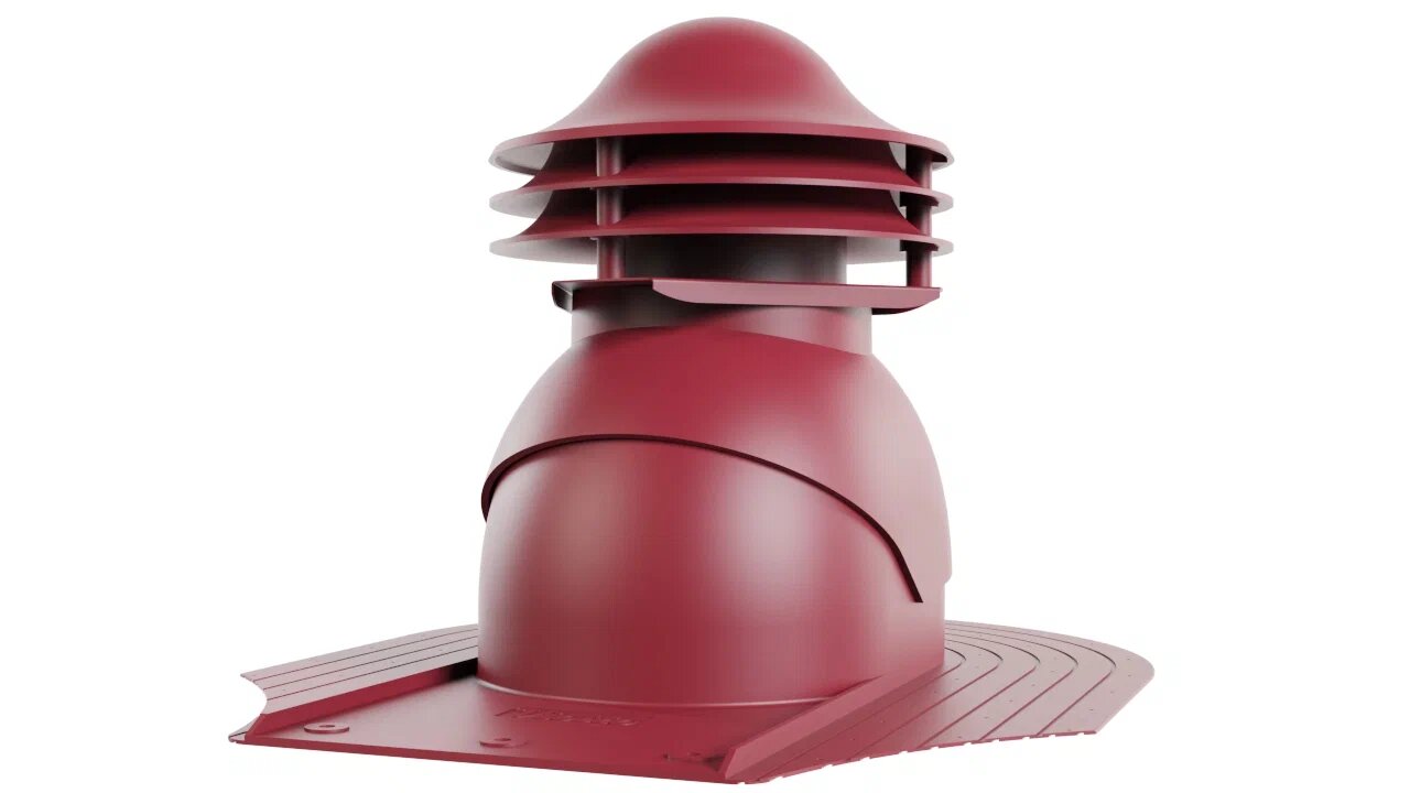 Универсальный выход вентиляции для мягкой кровли при монтаже купить в Санкт-Петербурге