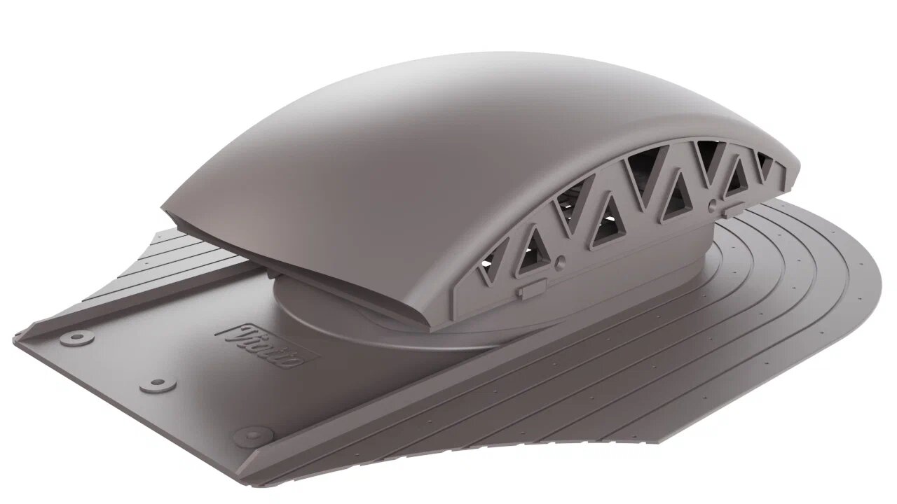 Вентилятор подкровельного пространства для мягкой кровли при монтаже купить в Санкт-Петербурге