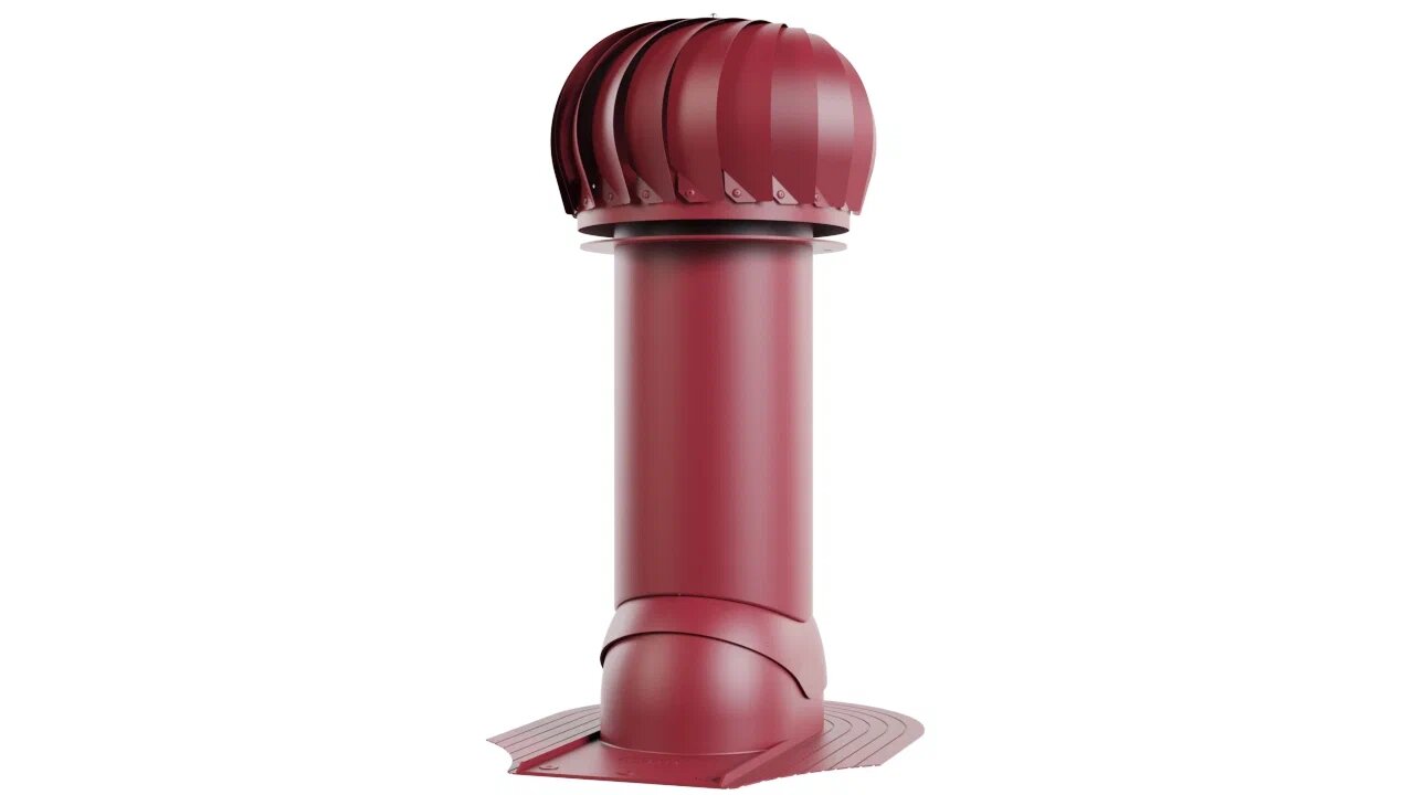 Роторная вентиляция для мягкой кровли при монтаже 110/550 (неутепленная) купить в Санкт-Петербурге