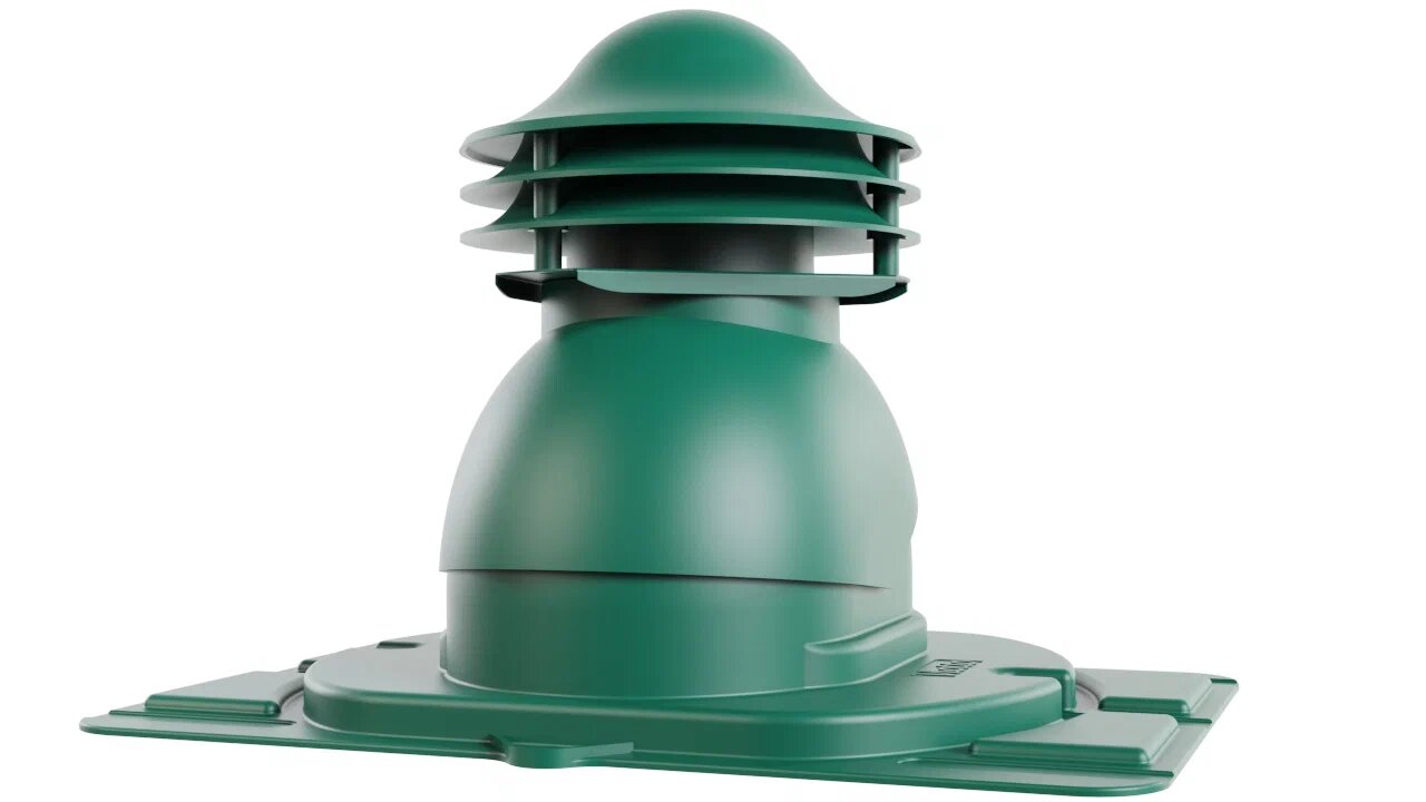 Универсальный выход вентиляции с универсальным проходным элементом купить в Санкт-Петербурге