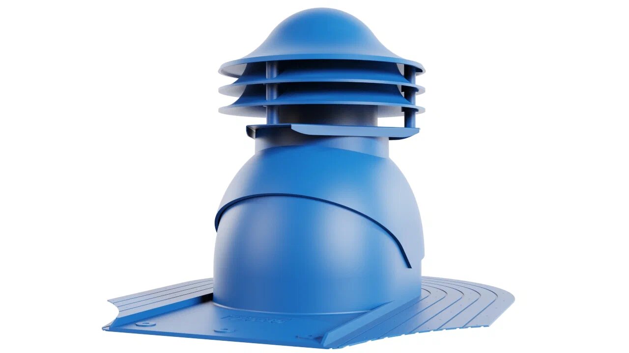 Универсальный выход вентиляции для мягкой кровли при монтаже купить в Санкт-Петербурге