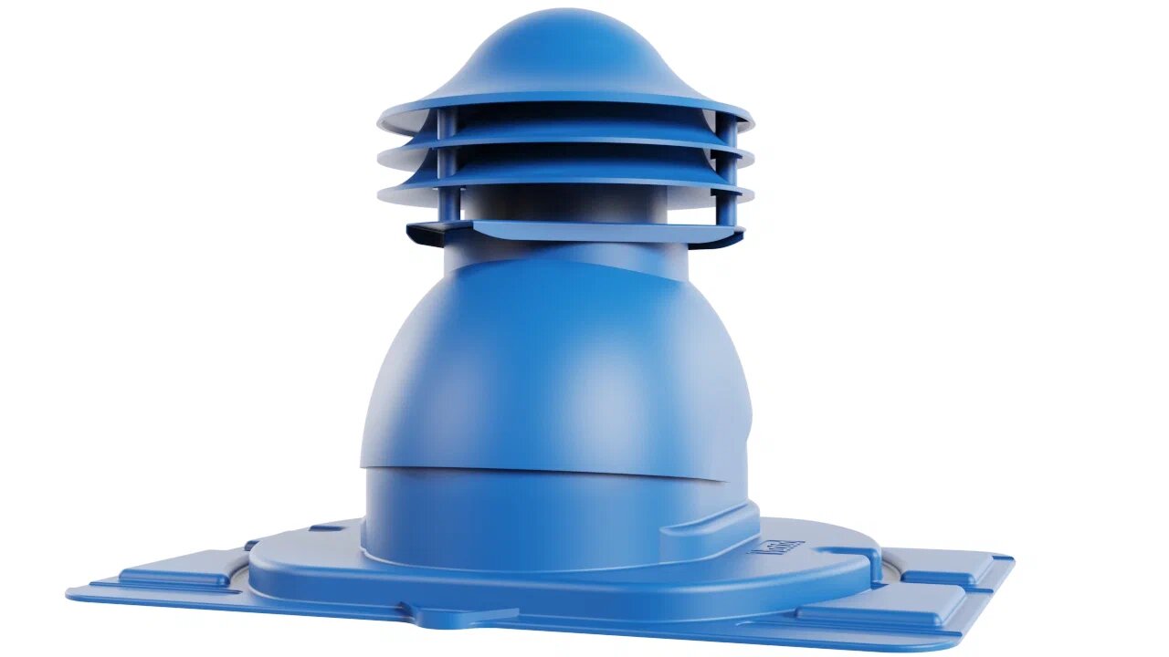 Универсальный выход вентиляции с универсальным проходным элементом купить в Санкт-Петербурге