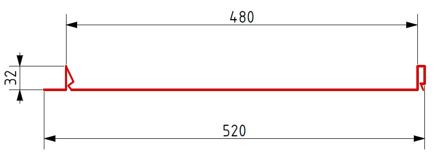 Фальц самозащёлкивающийся Rooftop Matte (Стальной бархат)  купить в Санкт-Петербурге