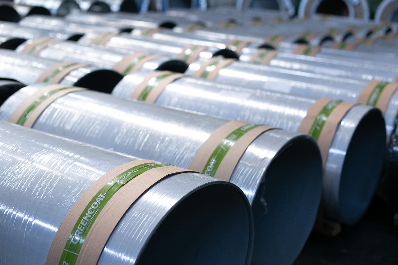 Штрипса (Ш 0.625м) 0.50мм GreenCoat Pural Matt BT с пленкой {длины по спецификации} купить в Санкт-Петербурге