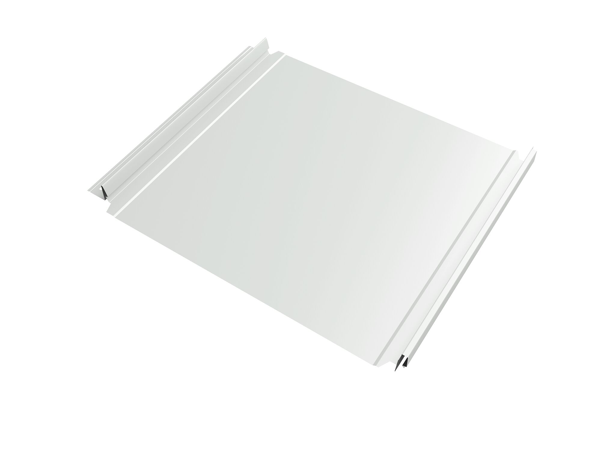 Кликфальц Double Pro GL 0.50мм Satin с пленкой на замках {длины по спецификации} купить в Санкт-Петербурге