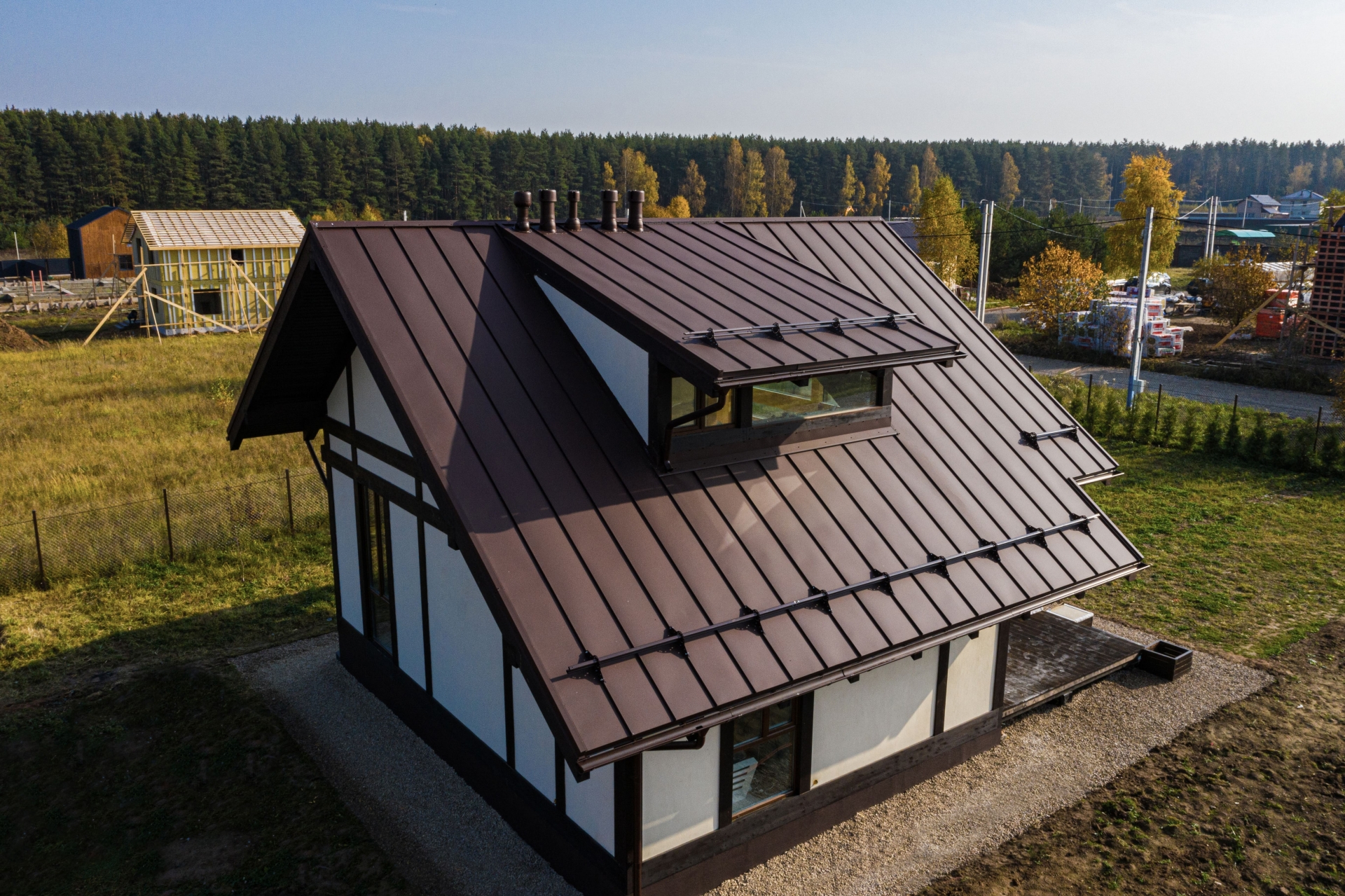 Фальцевая кровля Кликфальц Drap купить в Санкт-Петербурге