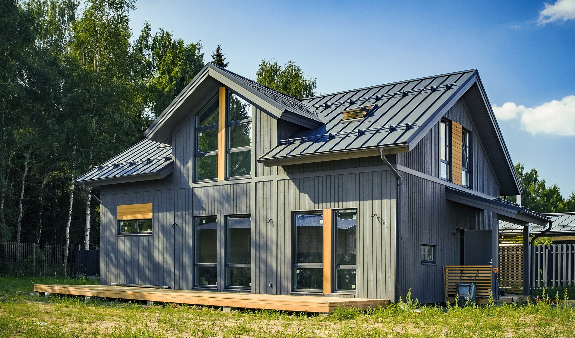 Фальцевая кровля Кликфальц Line PE Satin Matt купить в Санкт-Петербурге