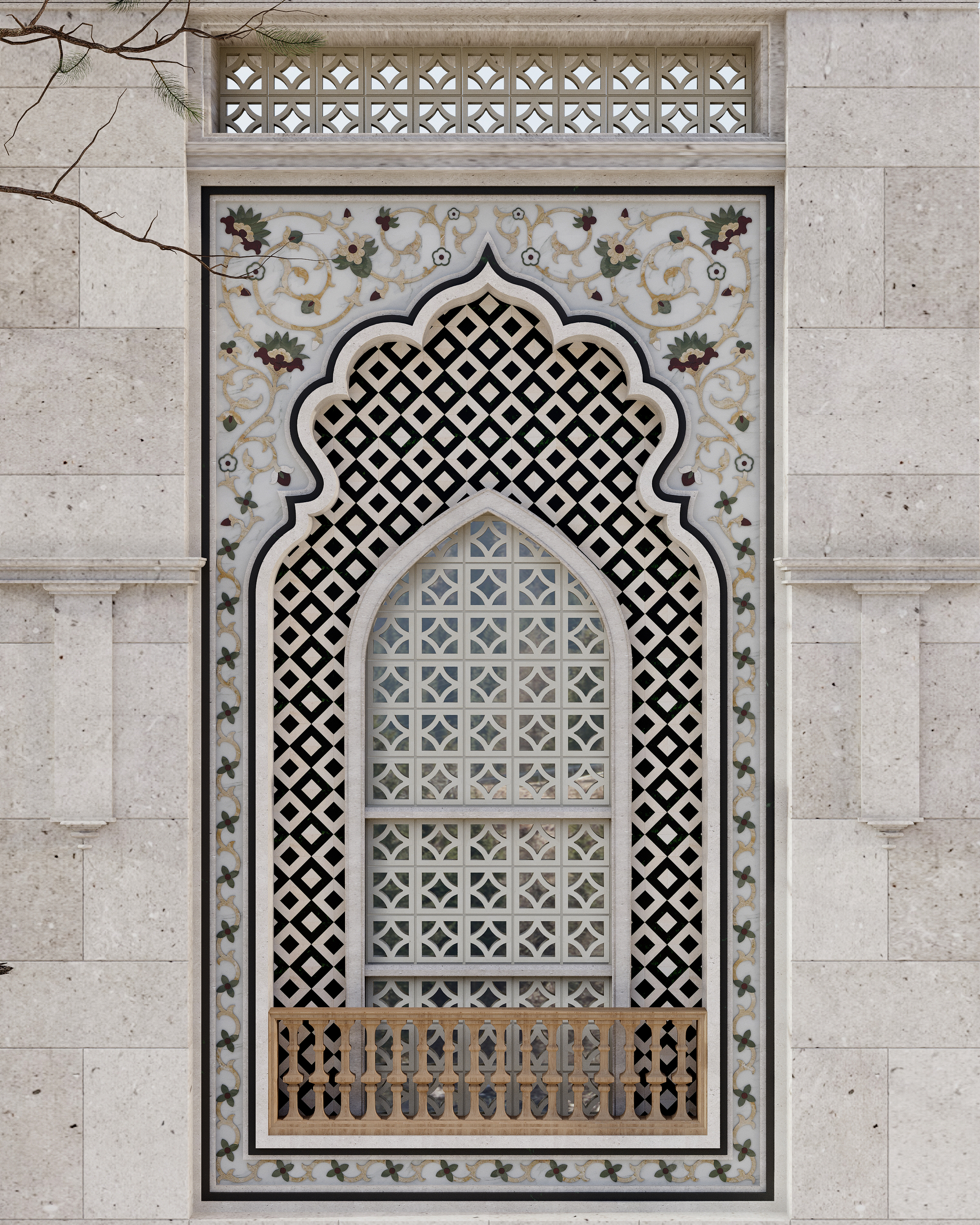 Блок архитектурный Stone (Стоун)-50 под покраску 250х250мм Nokkel купить в Санкт-Петербурге